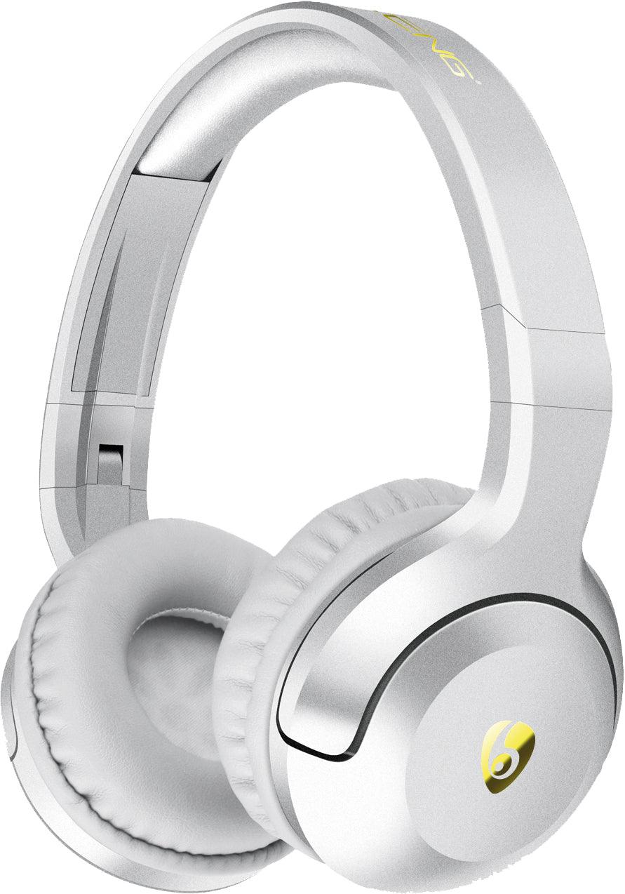 OVLENG BT 601S Cuffia bluetooth silver con mp3 - TechSoundSystem.com