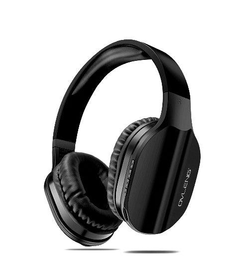 OVLENG BT 608 Cuffia bluetooth mp3 nera pieghevole - TechSoundSystem.com