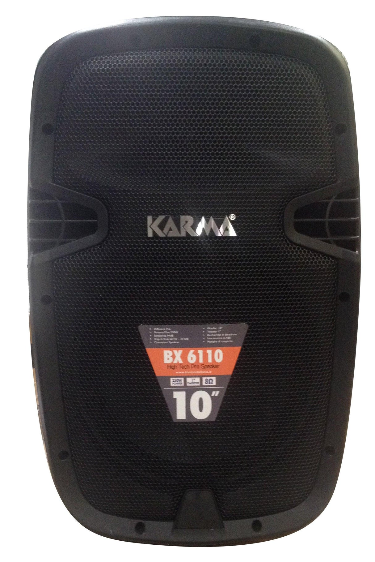 KARMA BX 6110 Diffusore passivo in ABS 250W - TechSoundSystem.com