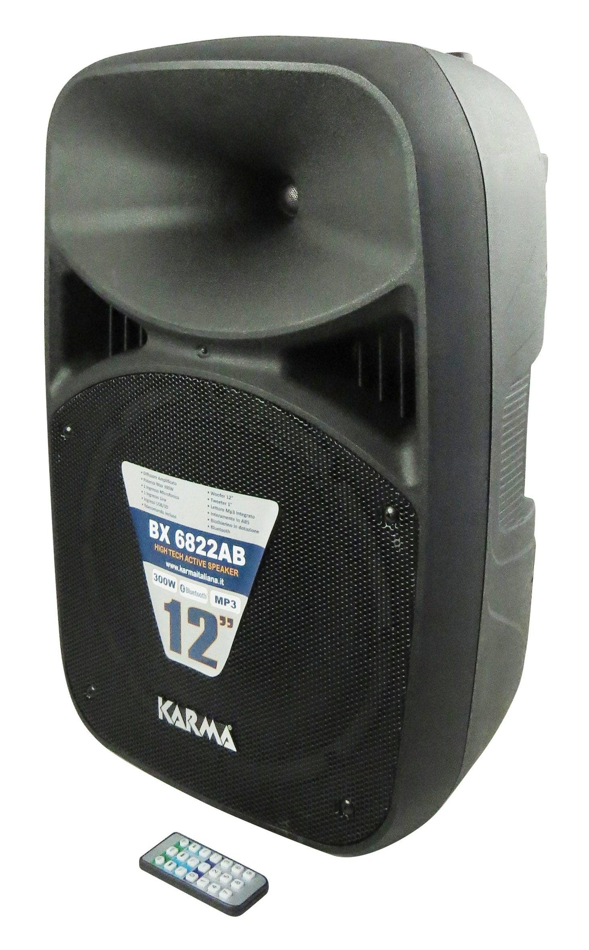 KARMA BX 6822AB Diffusore amplificato 300W + REC - TechSoundSystem.com