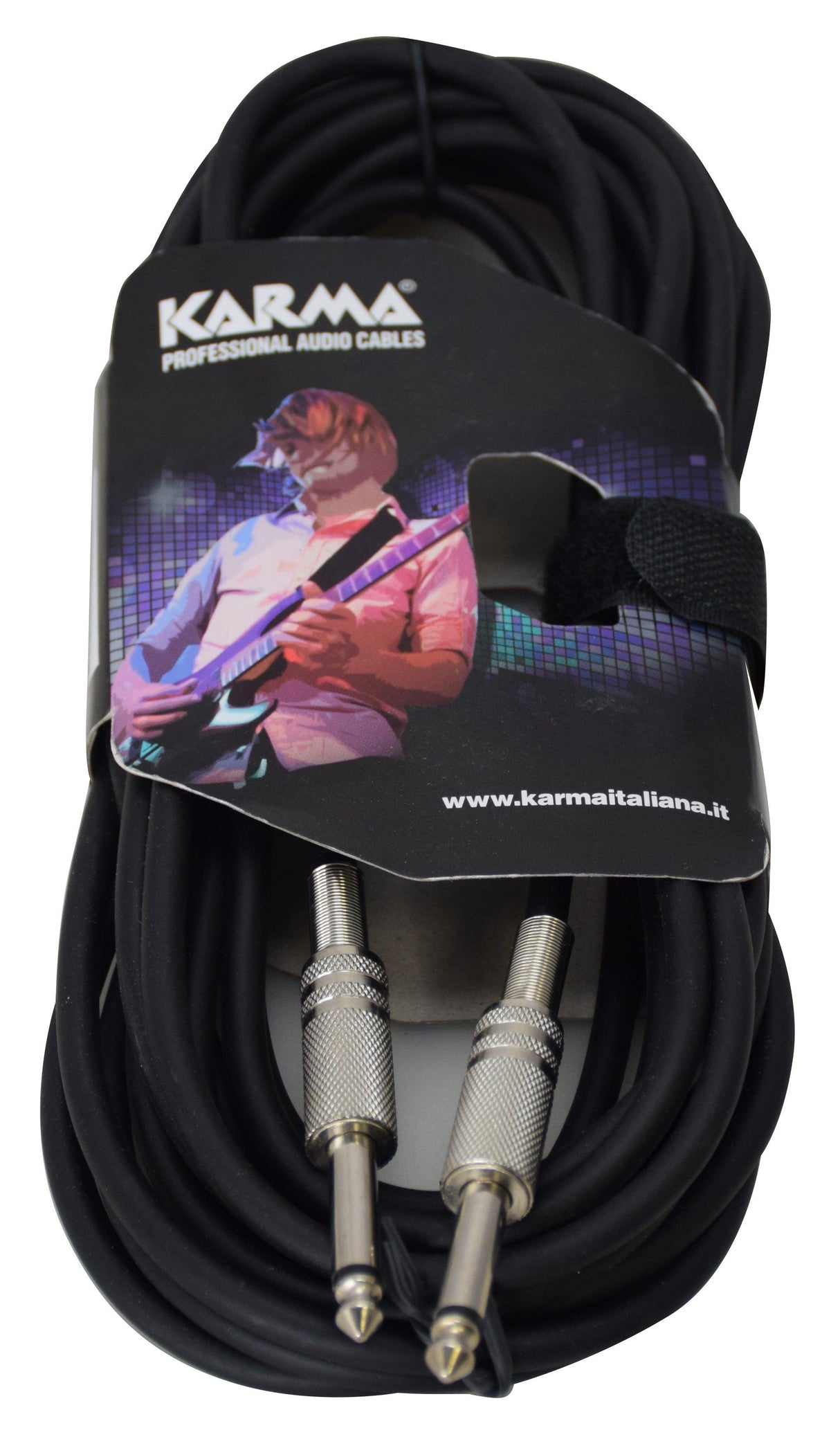 KARMA CA 8220 Cavo audio 6mt - 2 x jack 6,3mm mono - TechSoundSystem.com