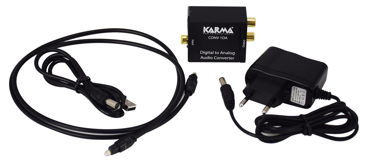KARMA CONV 1DA Convertitore audio digitale - analogico - TechSoundSystem.com