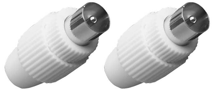 KARMA CV 8190 Coppia connettori TV maschio - TechSoundSystem.com