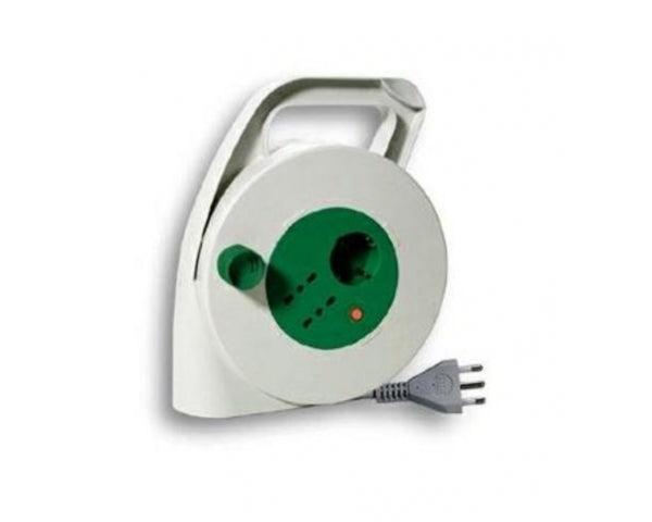 FANTON 01283 AVVOLGICAVO 10 METRI SPINA 16A 2P+T 2 PRESE BIPASSO 10A/16A + 1 SCHUKO CAVO 3G1,5 H05VV-F - TechSoundSystem.com