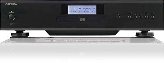 ROTEL CD-11 NERO Lettore CD HIFI con sofisticata meccanica di alta precisione Sistema di conversione D/A Texas Instruments. - TechSoundSystem.com