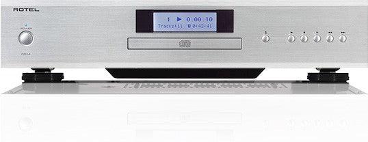 ROTEL CD-14 SILVER Lettore CD HIF meccanica alta precisione conversione D/A Wolfson 24bit/192KHz - TechSoundSystem.com