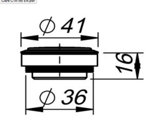 Ciare CTA195 coppia di tweeter 100 W e 50 W RMS 4 Ohm 0,75" magnete in neodimio - TechSoundSystem.com