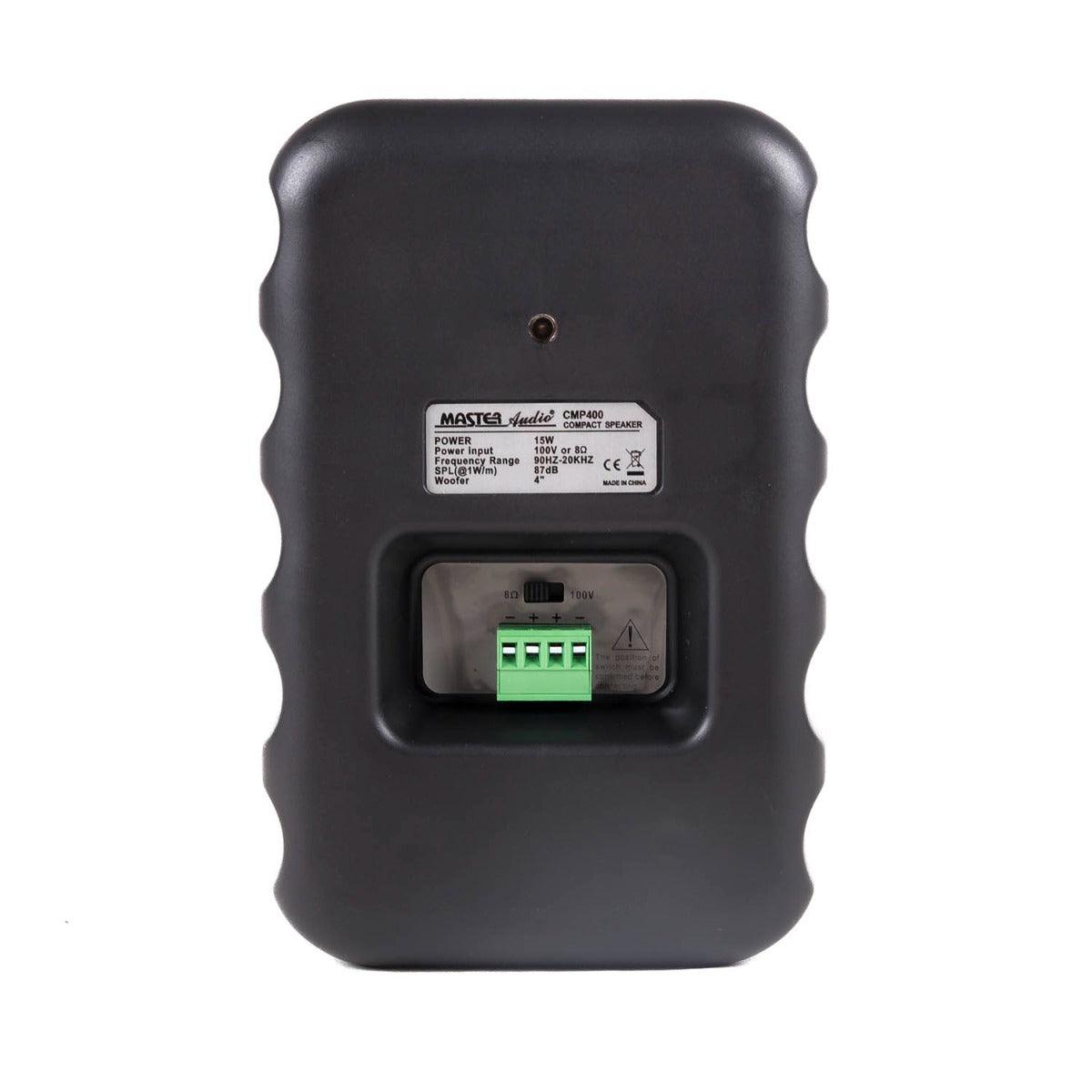 Master Audio CMP400B Diffusori acustici 2 vie 40W con selettore di potenza 8 Ohm / 100 Volts (COPPIA) - TechSoundSystem.com