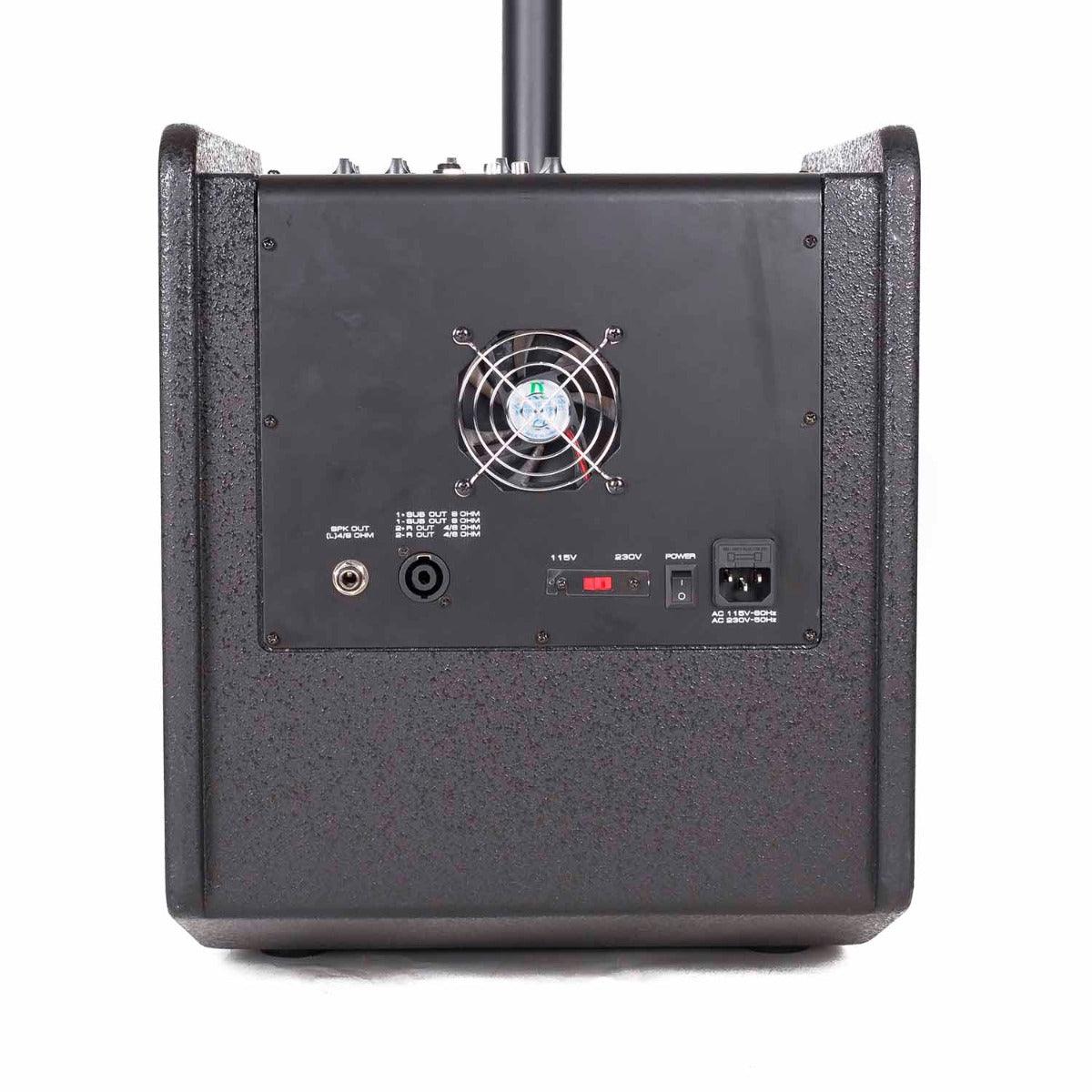 Master Audio COMBO 12 Sistema vertical array 800W RMS amplificato, due subwoofer e due diffusori a colonna - TechSoundSystem.com