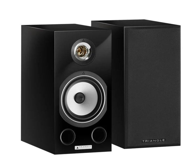 Triangle COMETE EZ Black laccato (BHG) Coppia diffusori da stand 2 vie da 80W, Woofer 165mm, Tweeter titanio a tromba - TechSoundSystem.com