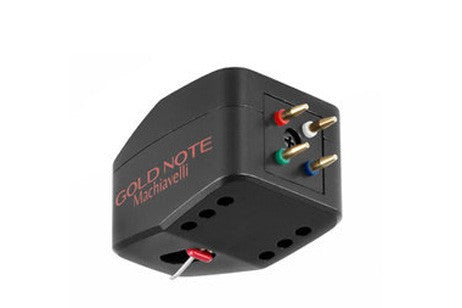 Gold Note Machiavelli Red MKII testina phono MC a bassa uscita con stilo Micro Ellittico