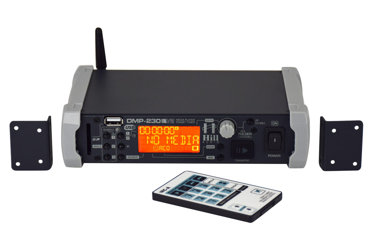 KARMA DMP 230 V2B Lettore Jingle USB - SD - Radio-BT - TechSoundSystem.com