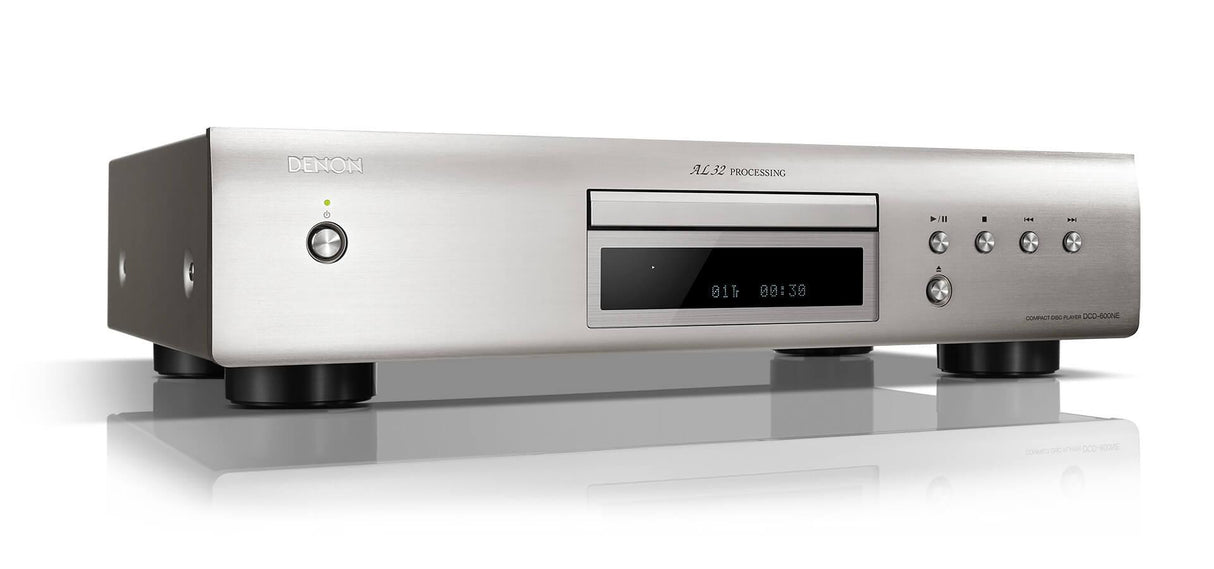 DENON DCD-600NE SILVER Lettore CD,CD-R,CD-RW HIFI con DAC 32bit GAR. ITALIA - TechSoundSystem.com