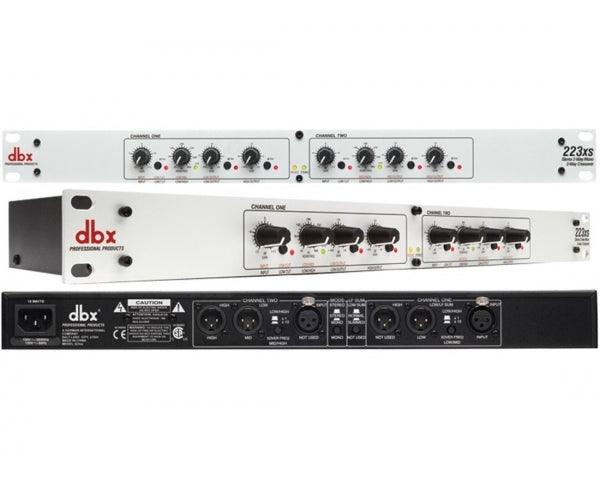 DBX 223XS CROSSOVER STEREO MONO PROFESSIONALE - TechSoundSystem.com