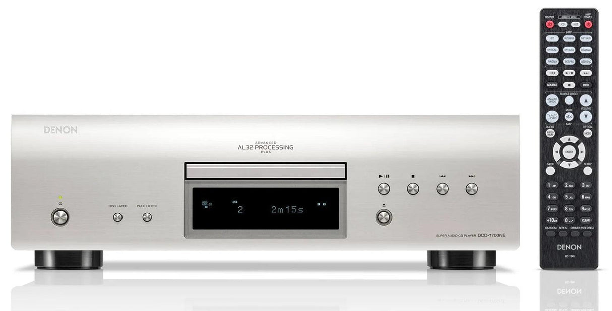 Denon DCD-1700NE lettore CD/SACD con Advanced AL32 Processing Plus - TechSoundSystem.com