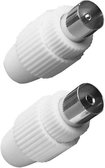 KARMA CV 8192 Coppia connettori TV M-F - TechSoundSystem.com