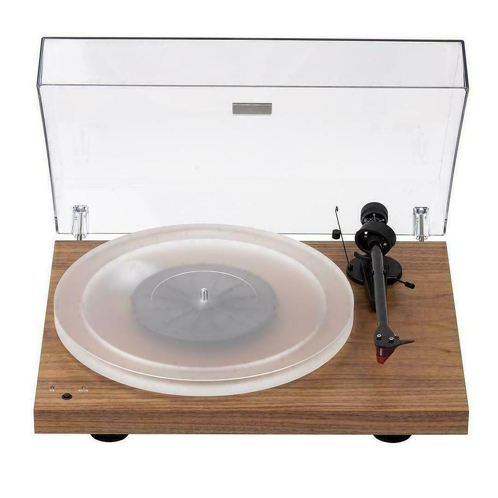 Pro-Ject DEBUT CARBON DC ESPRIT SB Audiophile Giradischi a 3 velocità, NOCE - TechSoundSystem.com