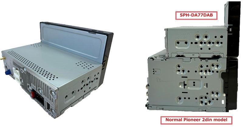 Pioneer SPH-DA77DAB Autoradio Apple Car Play e Android Auto wireless, USB Mirroring via WebLink® 3.0 - TechSoundSystem.com