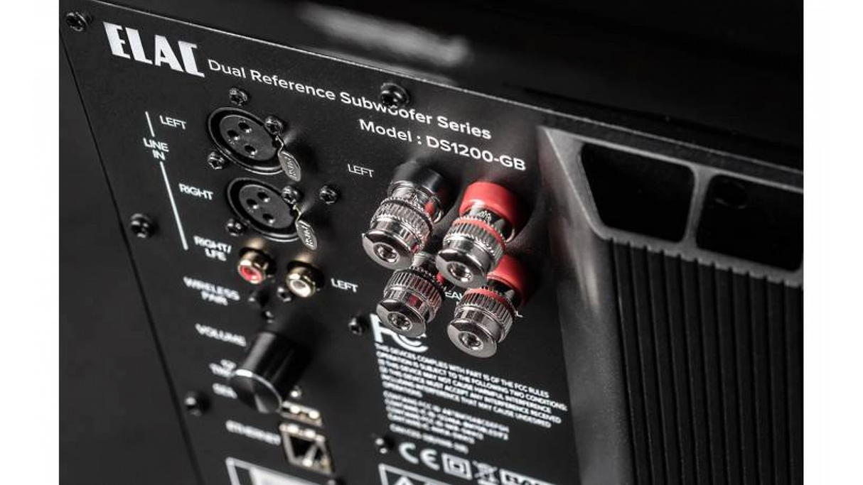 ELAC Varro DS1200-GB subwoofer attivo sigillato dual 12” 2400W