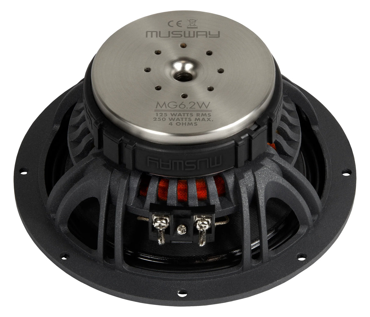 Musway MG6.2W coppia di altoparlanti per kickbass da 165mm 4 Ohm 250W