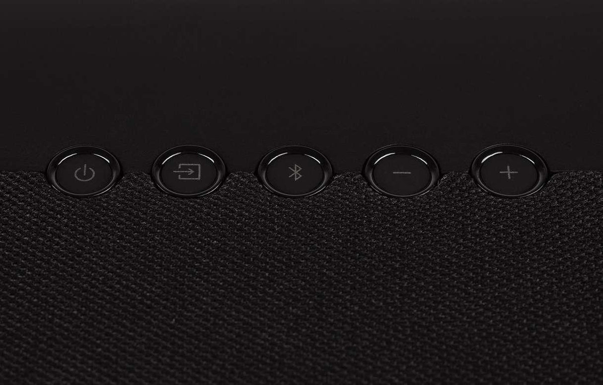 Denon DHT-S216 Soundbar all-in-one con audio 3D DTS Virtual:X per bassi migliori e dialoghi cristallini con la TV e film - TechSoundSystem.com