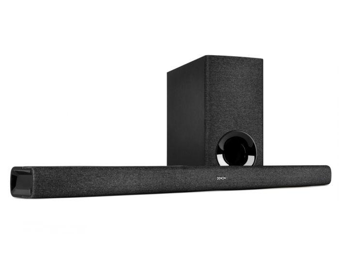 Denon DHT-S416 Soundbar con Google Chromecast e subwoofer wireless, decodifica Dolby Digital 5.1 - TechSoundSystem.com