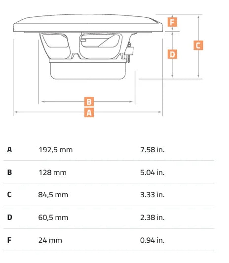 Hertz HEX 6.5 C-W coppia di altoparlanti coassiali nautici 165mm 4 Ohm 100W