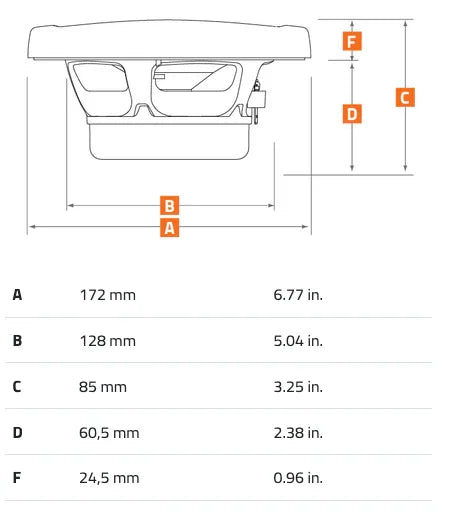 Hertz HEX 6.5 S-LD-G coppia di altoparlanti coassiali nautici 165mm 4 Ohm 100W