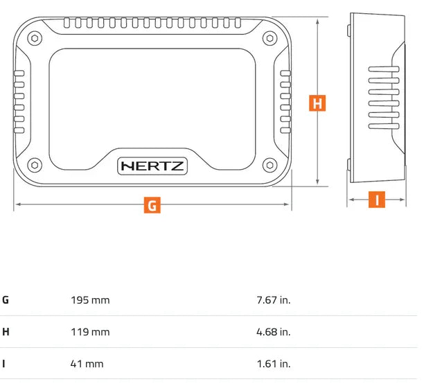 Hertz MLCX 2 TW.3 crossover 300 W tweeter - Woofer