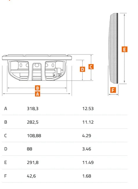Hertz MPS 300 S4 Subwoofer da 300mm 4 Ohm 1000W