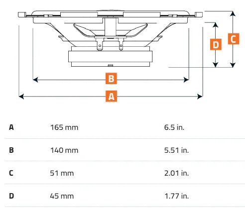 Hertz X 170 coppia diffusori coassiali 2 vie da 170mm 200W