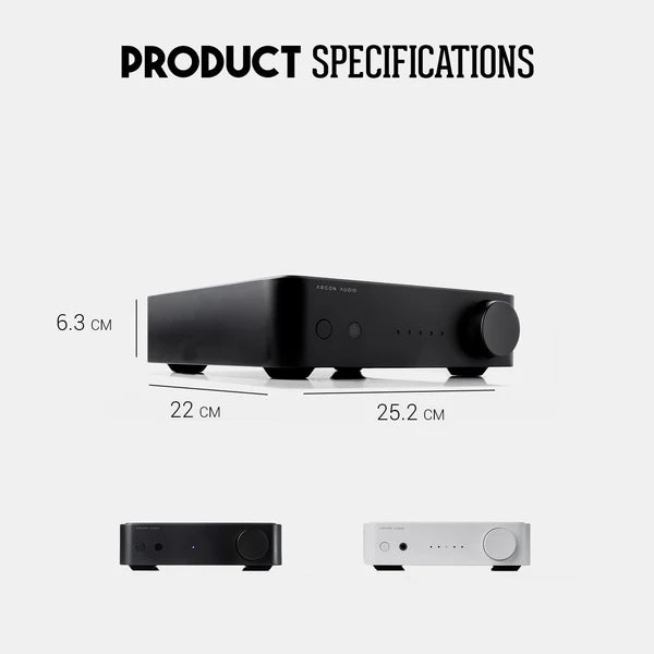 Argon Audio SA1 MK2 amplificatore stereo integrato classe D 2 × 100W 4 ohm con Bluetooth aptX HD e HDMI ARC