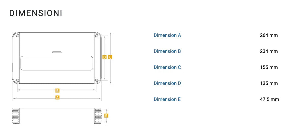 Audison SR 1.500 amplificatore per auto 1 canale classe D 1000W