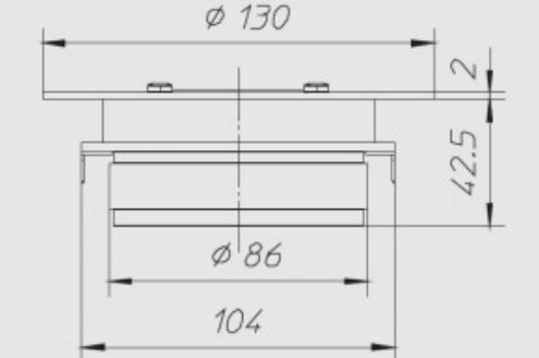 Ciare CT267 tweeter a compressione con potenza di 300 W e 150 W RMS a 4 Ohm 1" - TechSoundSystem.com