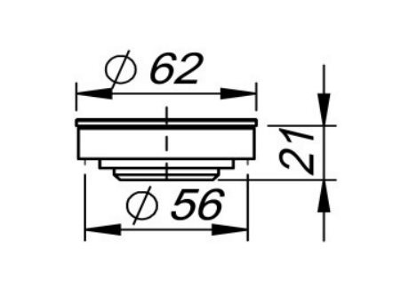 Ciare CTA265 coppia di tweeter 150 W e 75 W RMS a 4 Ohm 1" e magnete in neodimio - TechSoundSystem.com