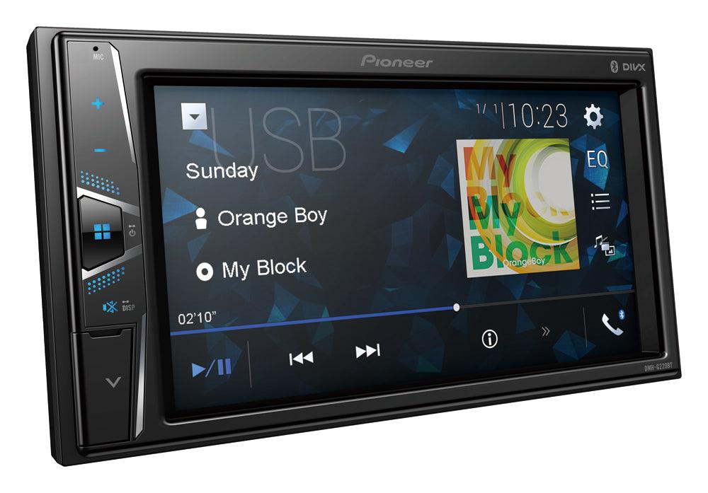 Pioneer DMH-G220BT autoradio 2 din bluetooth, USB, AUX IN - TechSoundSystem.com