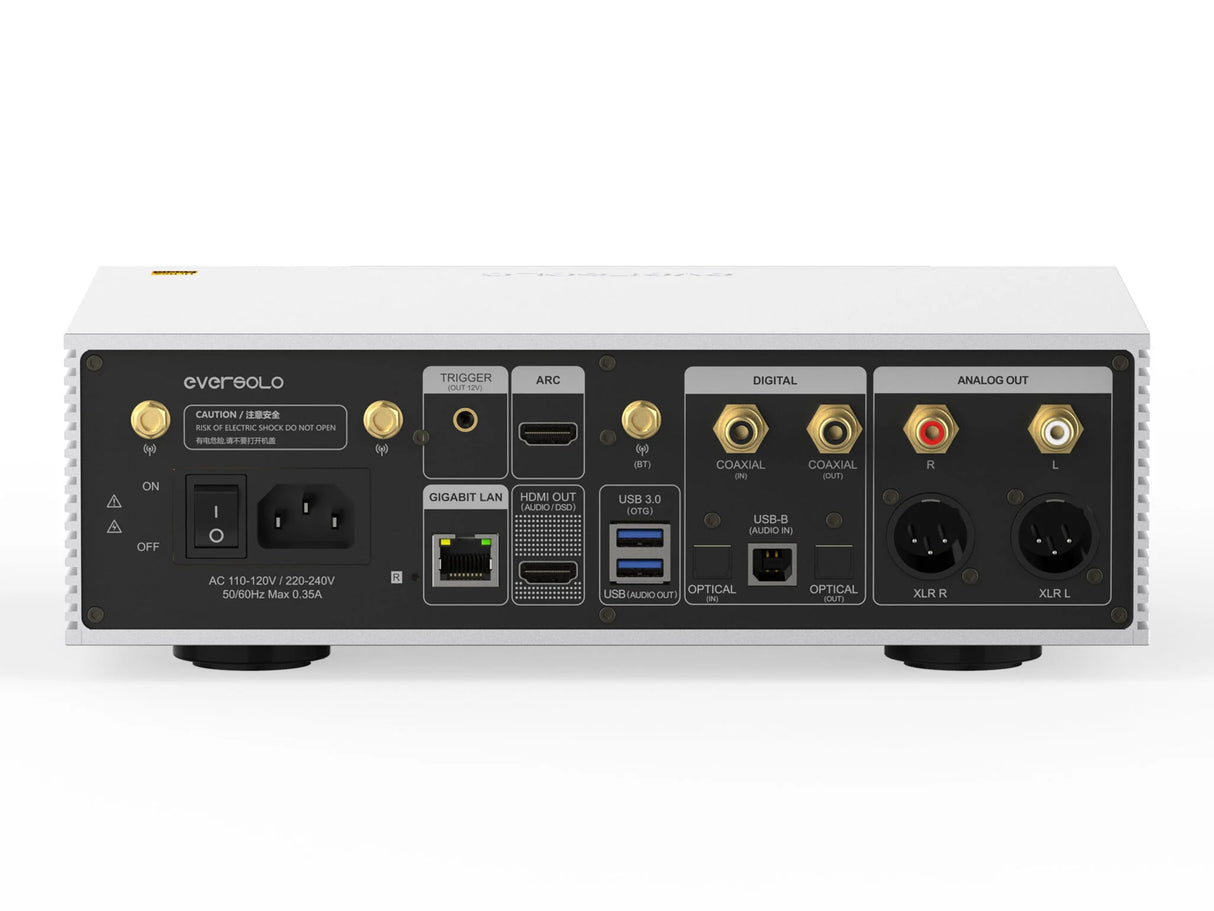 Eversolo DMP-A6 Master Edition Gen 2 Streamer Network PCM 32bit/768kHz e DSD512
