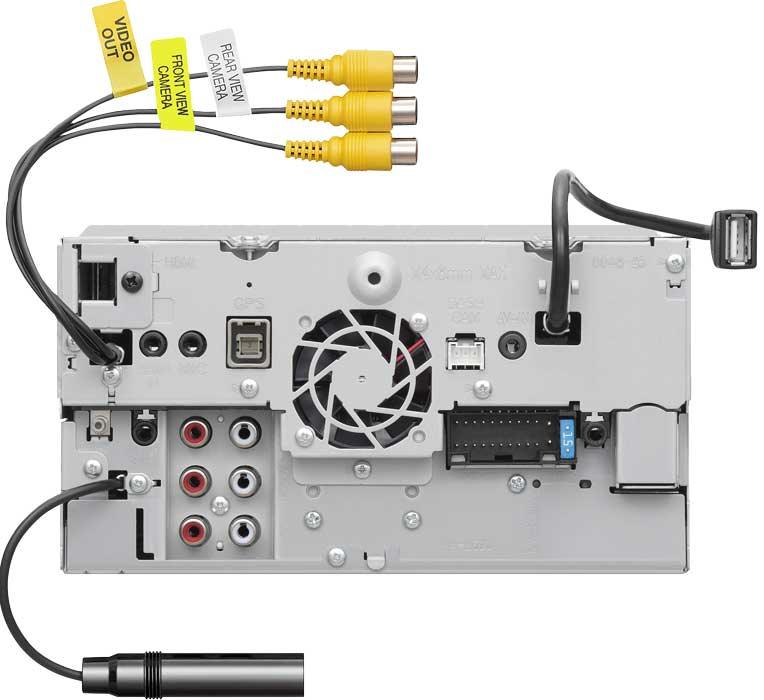 Kenwood DMX7520DABS Autoradio 2 DIN con DAB +, Android Auto, Apple CarPlay, Spotify, Bluetooth, correzione dell'ora - TechSoundSystem.com