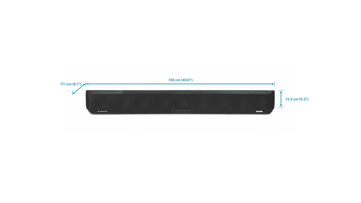 SENNHEISER SB01 AMBEO SOUNDBAR MAX 5.1.4 completo da 500W
