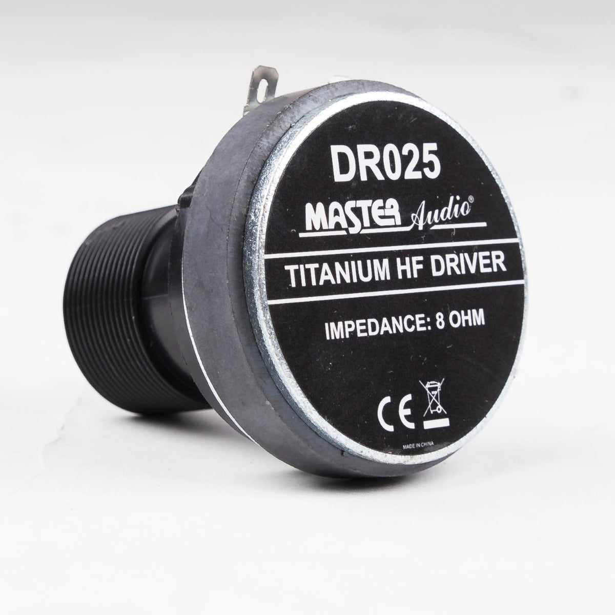Master Audio DR025 Driver a compressione bobina: 25 mm (1"), 60W su 8ohm, Risposta in frequenza: 1500 - 20000 Hz - TechSoundSystem.com