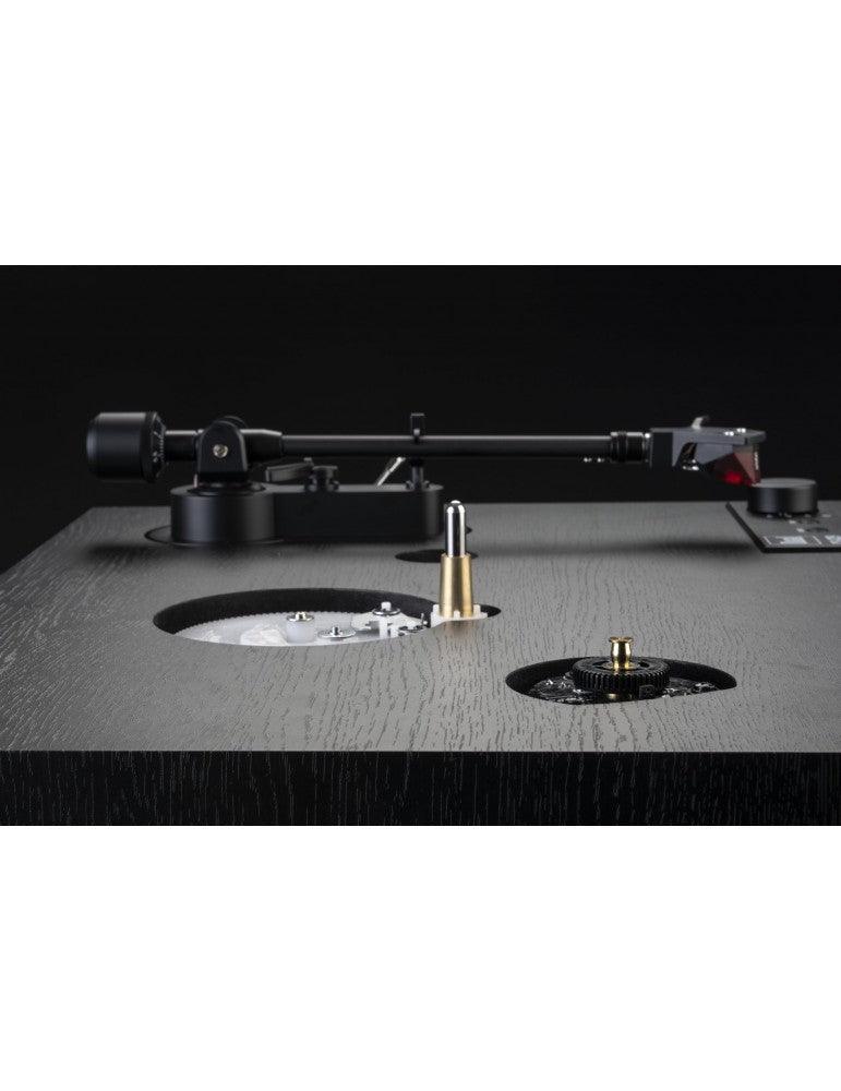 DUAL CS 429 Giradischi totalmente automatico trazione a cinghia con plinto in MDF testina 2M RED - TechSoundSystem.com