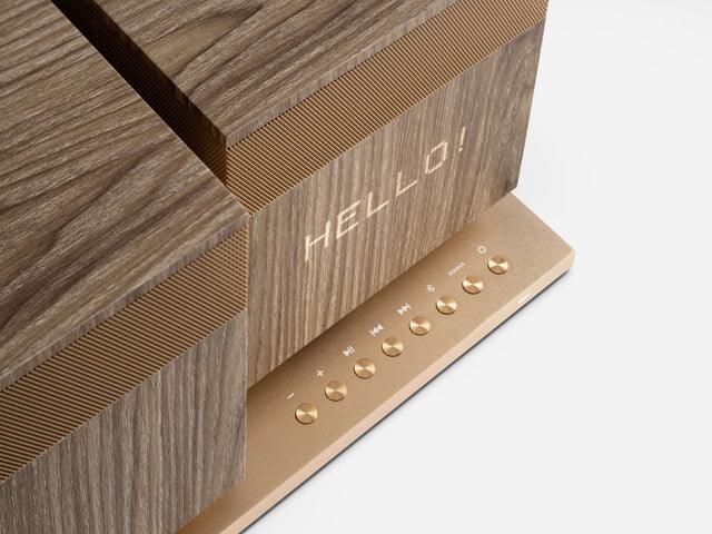 Aerix DUET MK3 WOOD Speaker all-in-one 2.1 a 360° con streamer integrato - NOVITA' ASSOLUTA!!!!! - TechSoundSystem.com