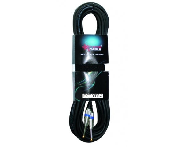 EXTREME CAVO JACK MONO - JACK MONO 1/4" 6.3 MM 8 MT CAVO AUDIO DI SEGNALE SCHERMATO - TechSoundSystem.com