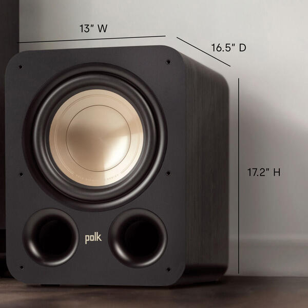Polk Audio SIGNATURE ELITE ES10 Subwoofer da 10" con Power Port® - TechSoundSystem.com