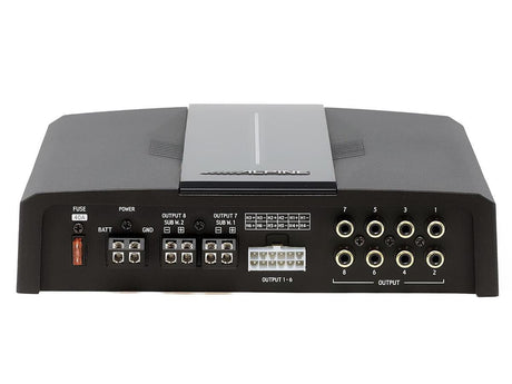 Alpine PXE-C80-88 Amplificatore con DSP per auto ad alta risoluzione Optim8™ a 8 canali - TechSoundSystem.com