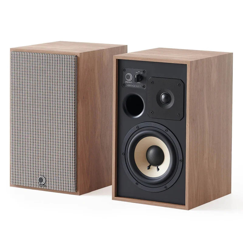 ELIPSON HERITAGE XLS 7 LIGHT OAK diffusore da scaffale vintage 2 vie da 180W