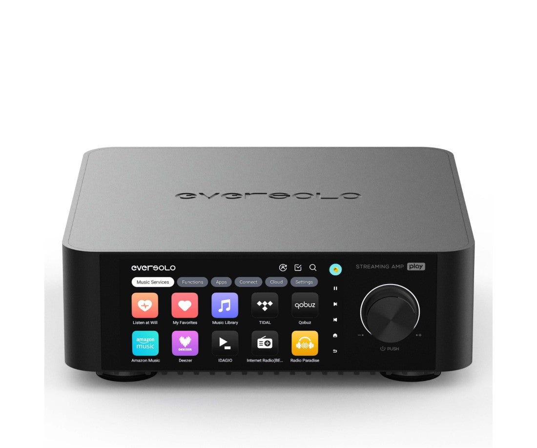Eversolo PLAY Streaming Amplifier All-in-One Sistema Hi-Fi Completo con DAC, Amplificatore e Streamer