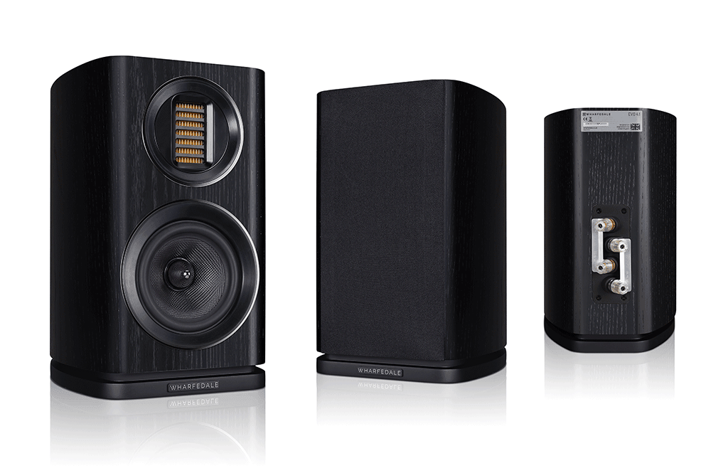 Wharfedale EVO 4.1 Coppia diffusori da stand 2 vie bass-reflex 100W - TechSoundSystem.com