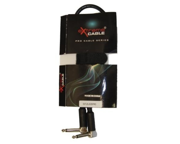 EXTREME JCJC05PRO 1 JACK MONO CURVO / 1 JACK MONO CURVO 05 MT JACK CURVI DA 1/4" 6,3mm - TechSoundSystem.com