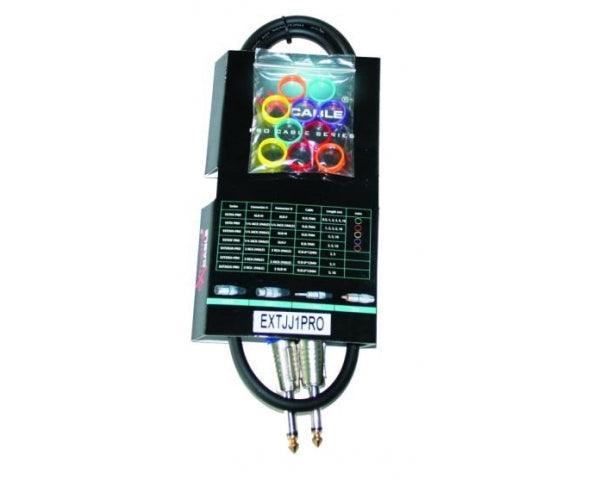 EXTREME JJ1PRO - JACK MONO / JACK MONO ( 1 METRO ) - TechSoundSystem.com
